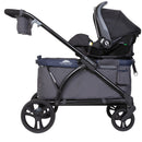 Load image into gallery viewer, Baby Trend Expedition 2-in-1 Stroller Wagon side view with infant car seat carrier