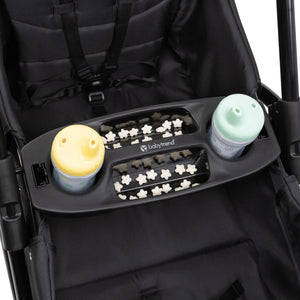 Top view of the child tray from the Baby Trend Expedition 2-in-1 Stroller Wagon