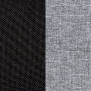 The Baby Trend Expedition 2-in-1 Stroller Wagon fabric in grey and black