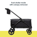 Load image into gallery viewer, Push stroller mode with canopy removed of the Baby Trend Expedition LTE 2-in-1 Stroller Wagon