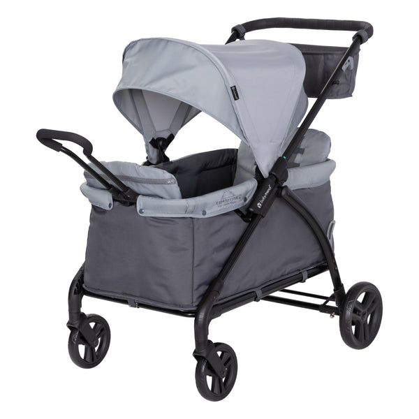 Baby Trend Expedition LTE 2-in-1 Stroller Wagon in Stellar Grey