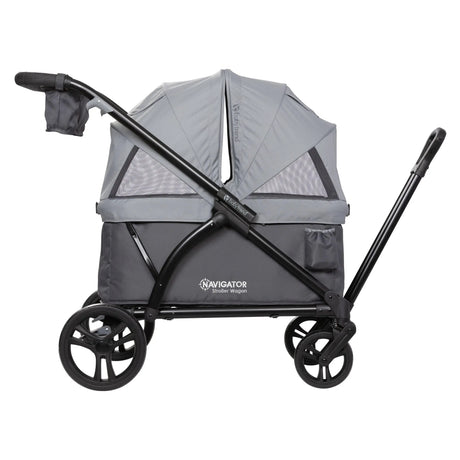 Baby Trend Navigator 2-in-1 Stroller Wagon in grey color