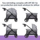 Load image into gallery viewer, Navigator 2-in-1 Stroller Wagon - Madrid Grey (Target Exclusive)