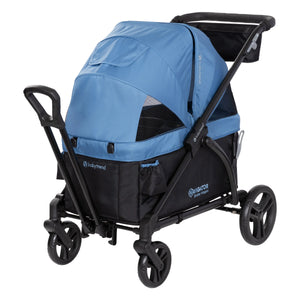 Baby Trend Navigator 2-in-1 Stroller Wagon in Madrid Grey
