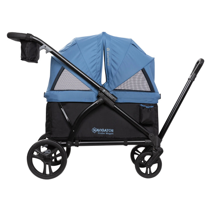 Baby Trend Navigator 2-in-1 Stroller Wagon with dual canopies