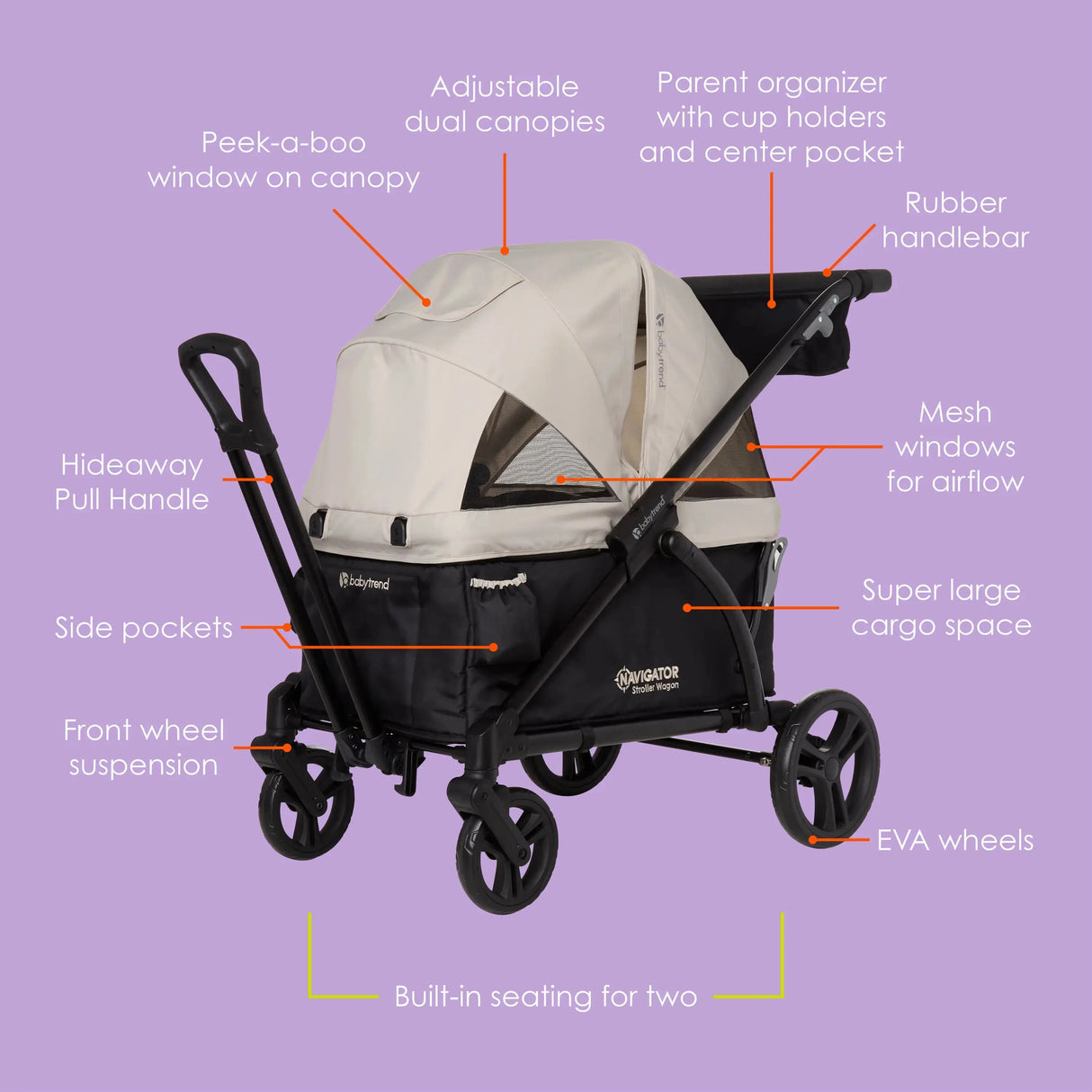 Navigator® 2-in-1 Stroller Wagon
