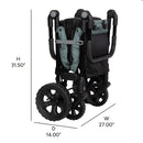 Load image into gallery viewer, Baby Trend Quest PLUS 3-in-1 Stroller Wagon folded dimensions