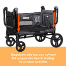 Load image into gallery viewer, Quest 3-in-1 Stroller Wagon in Desert Black (Walmart Exclusive)