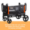 Quest 3-in-1 Stroller Wagon in Desert Black (Walmart Exclusive)