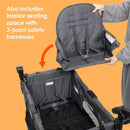 Load image into gallery viewer, Quest 3-in-1 Stroller Wagon in Desert Black (Walmart Exclusive)