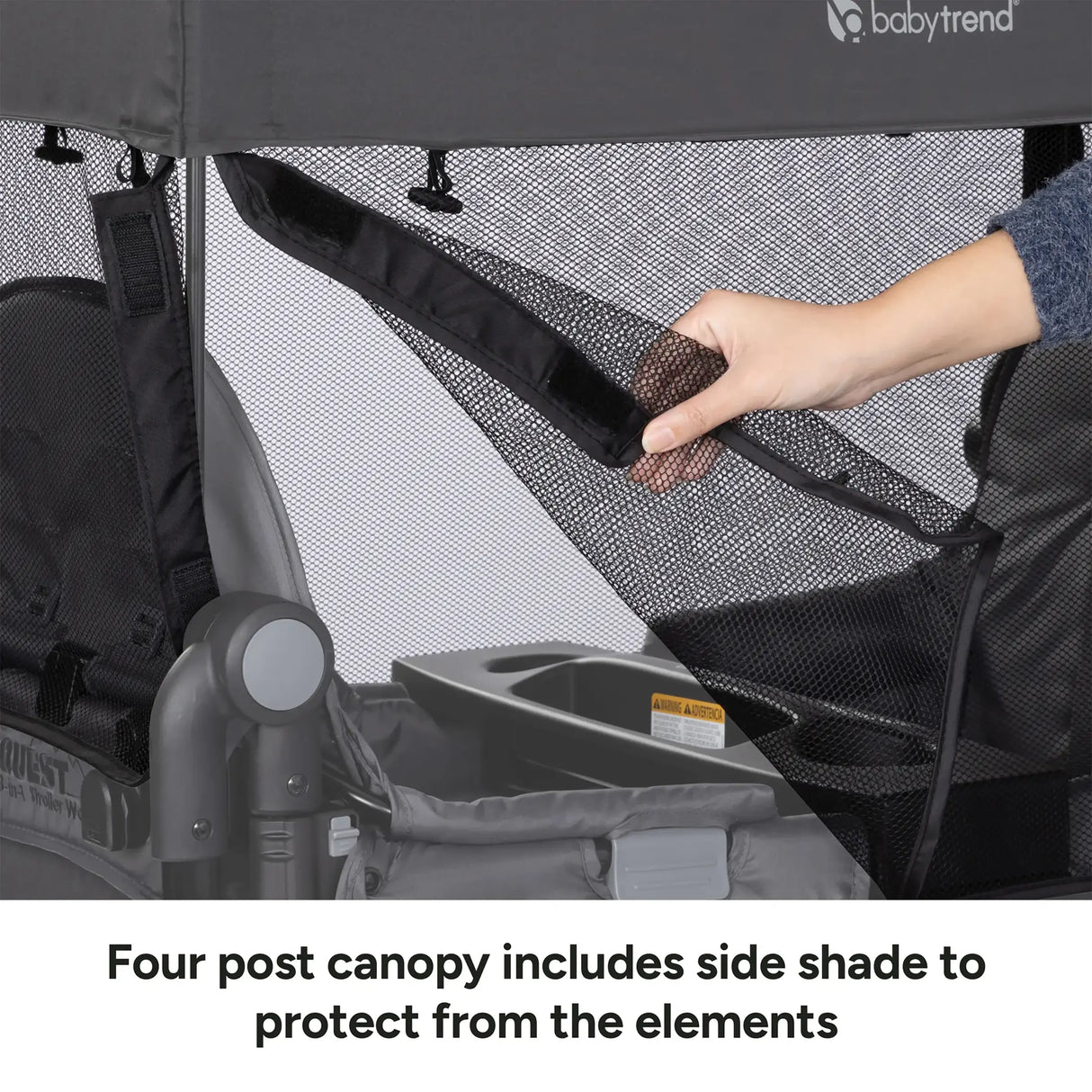 Quest 3-in-1 Stroller Wagon in Desert Black (Walmart Exclusive)