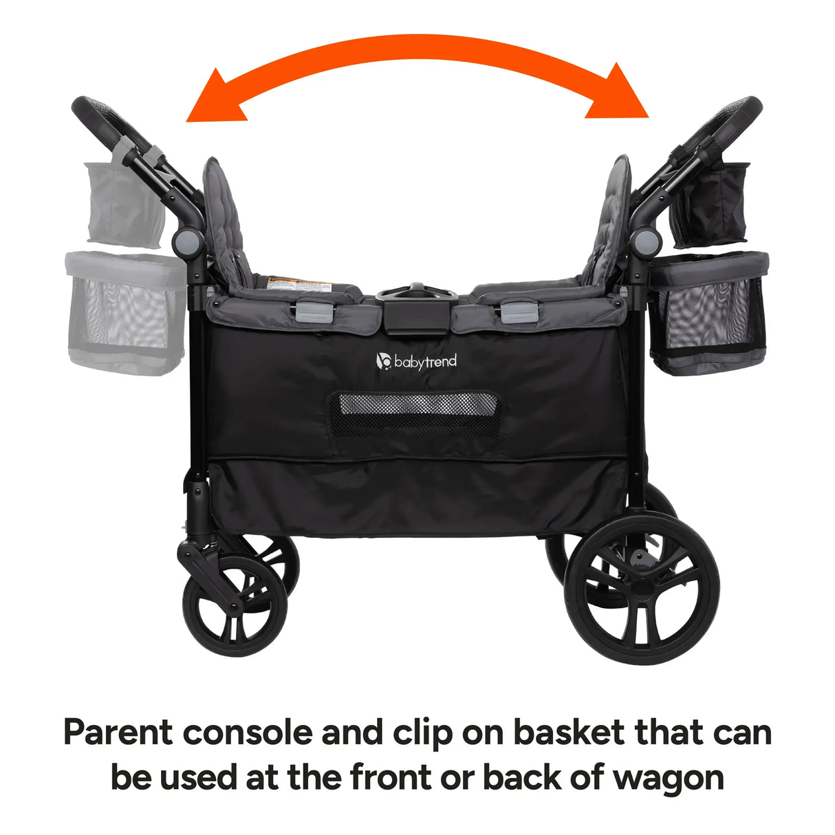 Quest 3-in-1 Stroller Wagon in Desert Black (Walmart Exclusive)