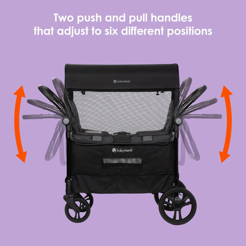 Quest 3-in-1 Stroller Wagon in Desert Black (Walmart Exclusive)