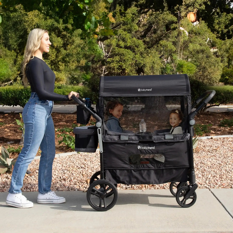 Quest 3-in-1 Stroller Wagon in Desert Black (Walmart Exclusive)