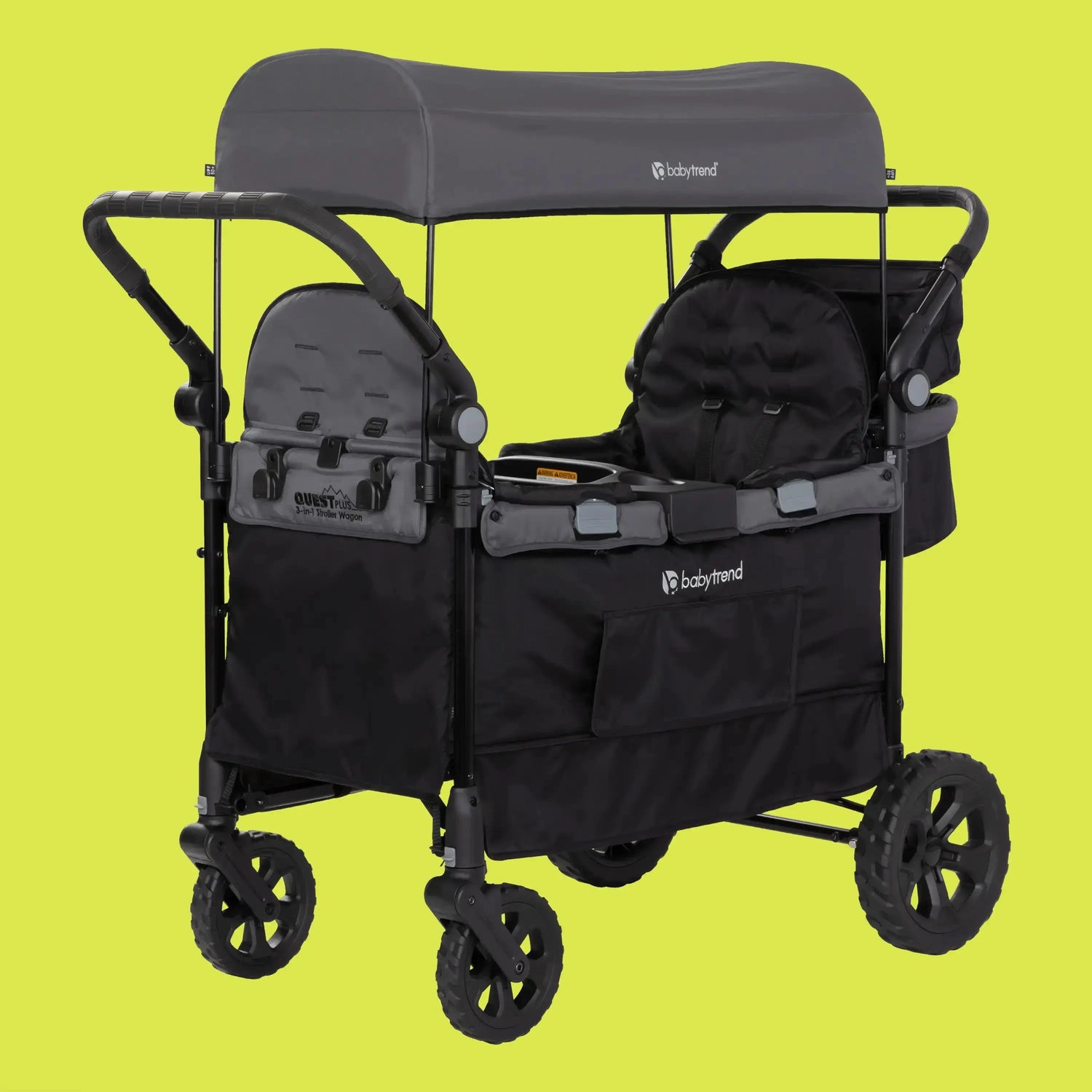 baby trend 3 in 1 stroller Baby Trend Quest PLUS 3-in-1 Stroller Wagon in Dash Black