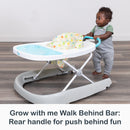 Load image into gallery viewer, Grow with me Walk Behind Bar: Rear handle for push behind fun of the Smart Steps Dine N’ Play 3-in-1 Feeding Walker