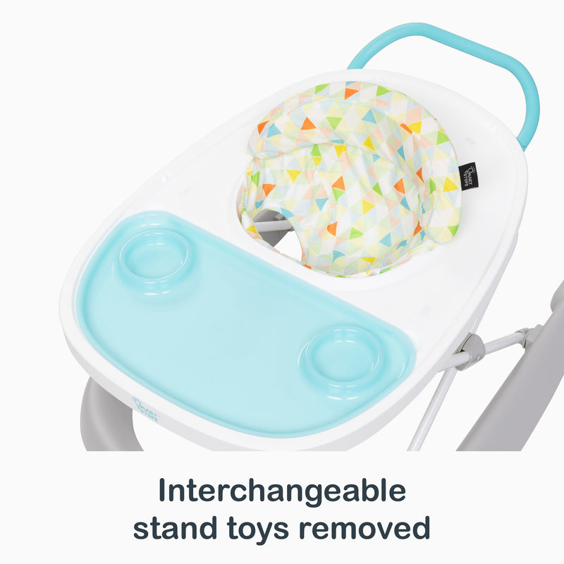 Interchangeable stand toys removed of the Smart Steps Dine N’ Play 3-in-1 Feeding Walker