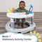 Mode 1 Stationary Activity Center of the Smart Steps Bounce N' Glide 3-in-1 Activity Center Walker
