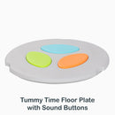 Load image into gallery viewer, Tummy Time Floor Plate with Sound Buttons of the Smart Steps Bounce N’ Dance 4-in-1 Activity Center Walker