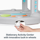 Load image into gallery viewer, Stationary Activity Center with innovative tuck-in wheels of the Smart Steps Bounce N’ Dance 4-in-1 Activity Center Walker