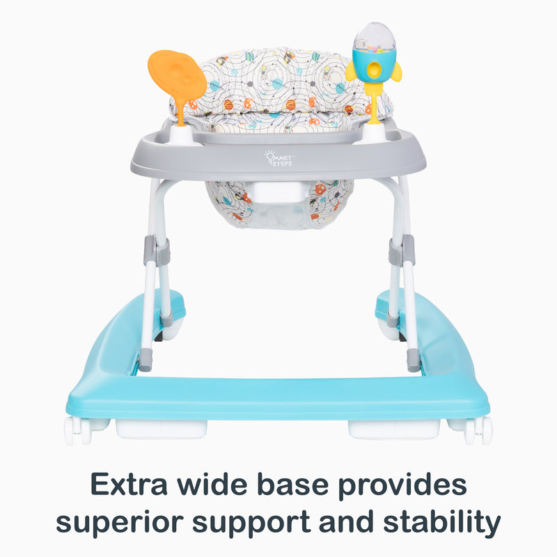 Extra wide base provides superior support and stability of the Smart Steps Trend Activity Walker