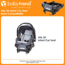 Load image into gallery viewer, Baby Trend Ally 35 infant car seat base compatibility