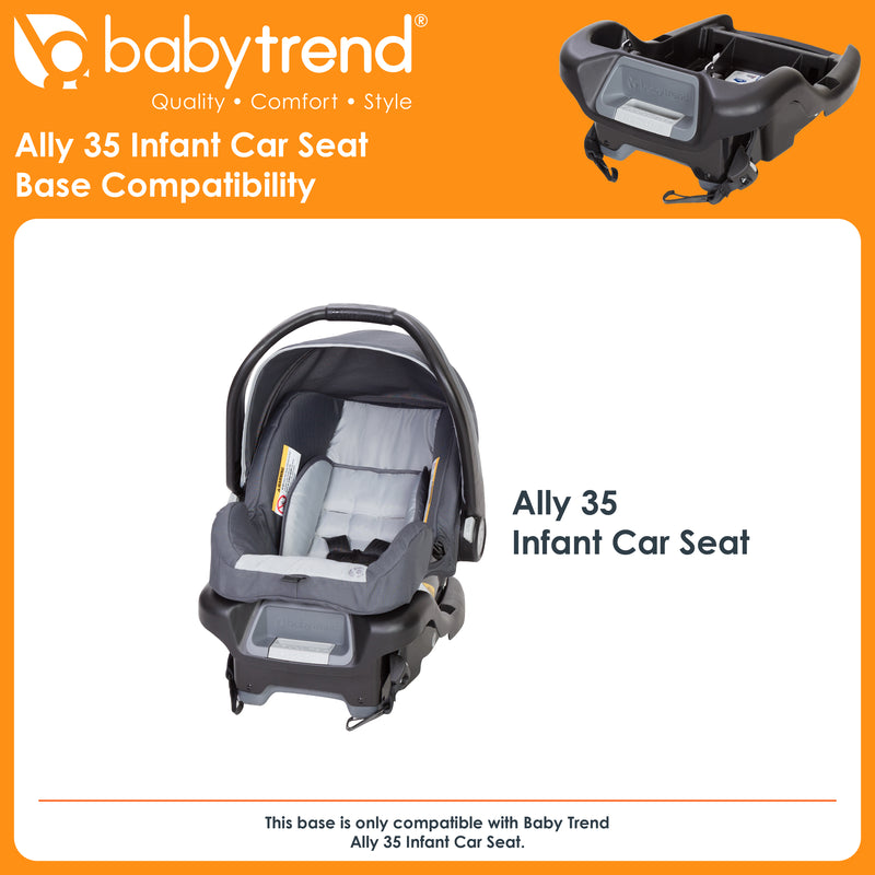 Baby Trend Ally 35 infant car seat base compatibility