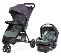 Baby Trend Sonar Cargo 3-Wheel Stroller Travel System with EZ-Lift PLUS Infant Car Seat