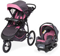 Baby Trend jogging stroller travel systems comes with an infant car seat