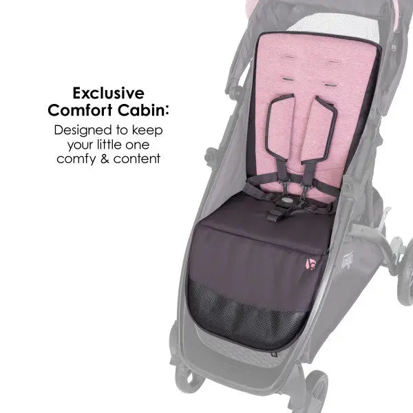 Baby Trend Tango Stroller comfort cabin, designed to keep little one comfy