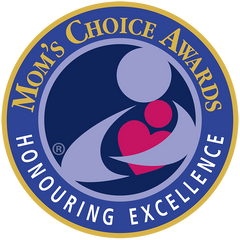 Mom’s Choice Award badge for honouring excellence
