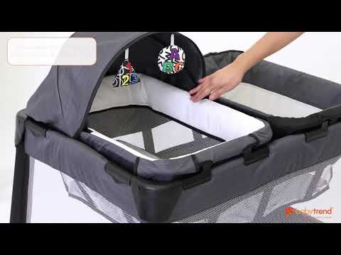 Willow Nursery Center® Playard with Bassinet Stand and Changing Stand in Cosmic Jet (Target Exclusive)