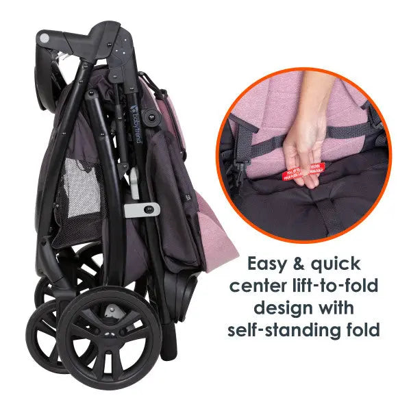 Baby Trend Tango Stroller easy and quick center lift to fold design