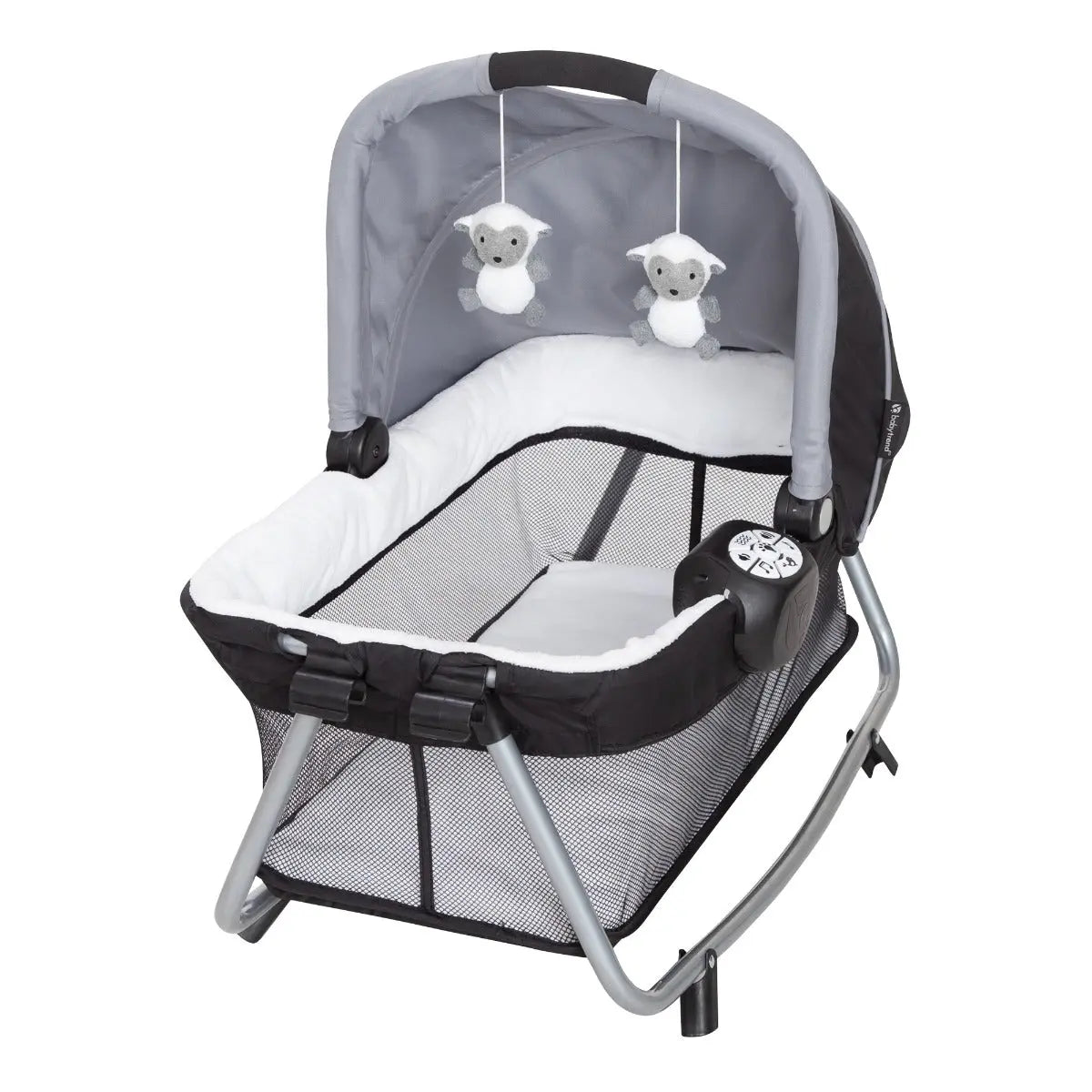 Baby Trend Simply Smart™ Nursery Center® Playard Convertible with Music Center and Removable Bassinet