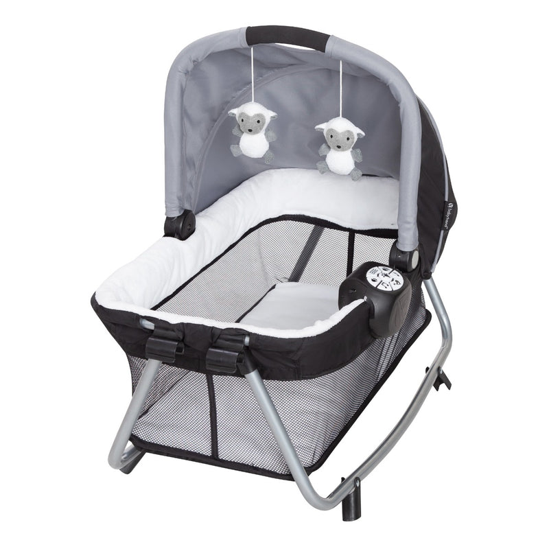 Baby Trend Simply Smart Nursery Center removable rock-a-bye bassinet
