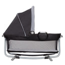Load image into gallery viewer, Baby Trend Simply Smart Nursery Center removable rock-a-bye bassinet mode side view