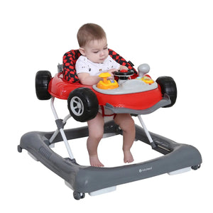 Baby Trend Trend 5.0 Activity Walker in Speedster fashion with toddler playing