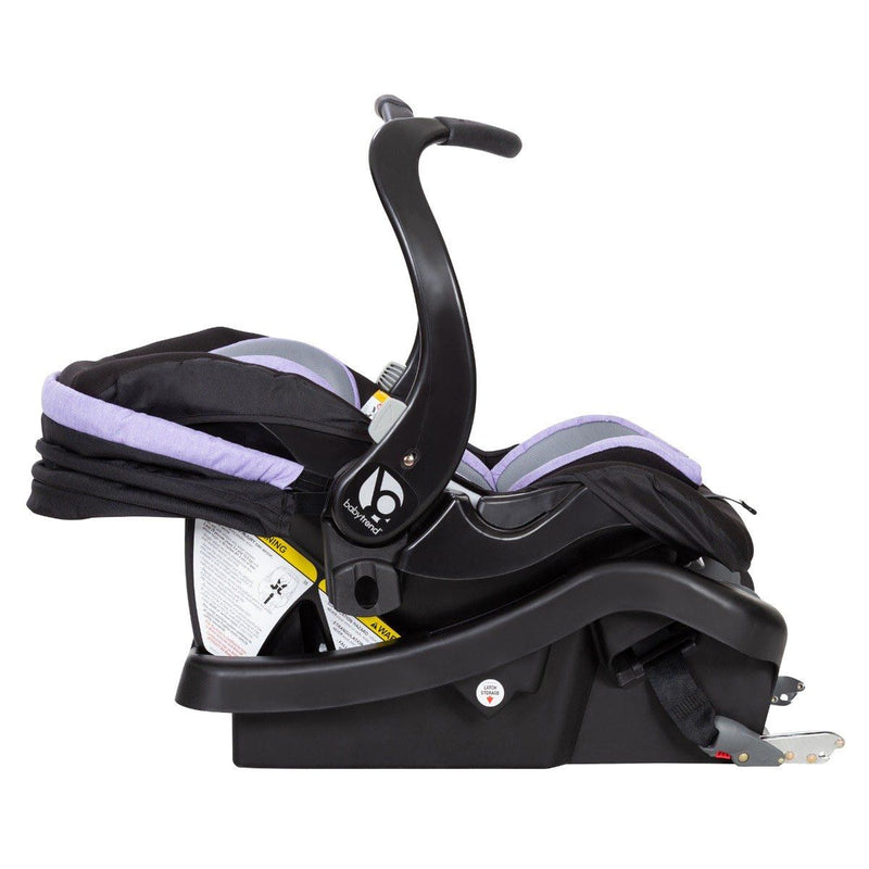 Side view of the seat of the Baby Trend Secure Snap Tech 35 Infant Car Seat