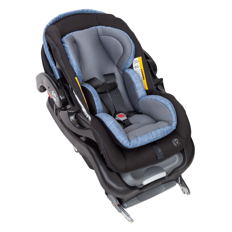 Top view of the seat from the Baby Trend Secure Snap Tech 35 Infant Car Seat