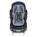 Load image into gallery viewer, Top view of the Baby Trend Secure Snap Tech 35 Infant Car Seat with plush pad and 5-point safety harness