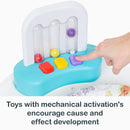 Load image into gallery viewer, Smart Steps 3-in-1 Bounce N’ Play Activity Center PLUS with toys with mechanical activation's encourage cause and effect development