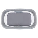 Load image into gallery viewer, Baby Trend Quick-Fold 2-in-1 Rocking Bassinet in Shadow Stone Gray with padding