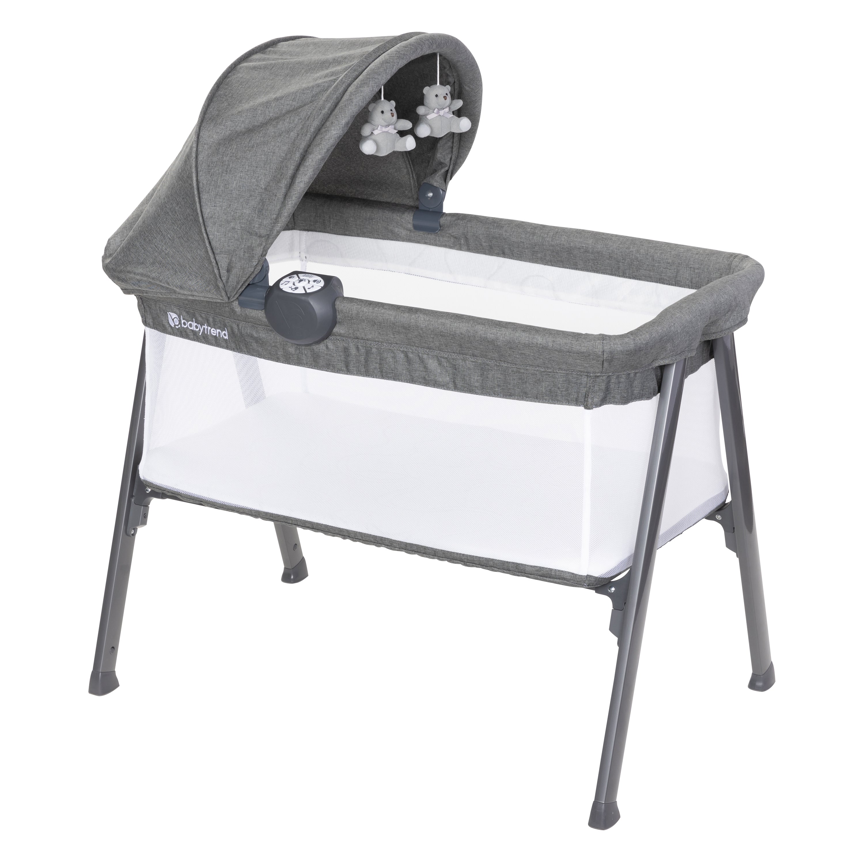 Baby Trend Lil Snooze Large Bassinet PLUS with canopy and music center