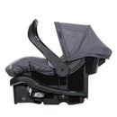 Load image into gallery viewer, Handle bar rotated forward for anti-rebound bar of the Baby Trend EZ-Lift PLUS Infant Car Seat with Cozy Cover