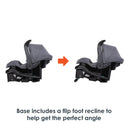 Load image into gallery viewer, Baby Trend EZ-Lift 35 PLUS Infant Car Seat base includes a flip foot recline to help get the perfect angle