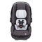 Front view of the comfy seat pad and 5-point safety harness of the Baby Trend EZ-Lift 35 PRO Infant Car Seat