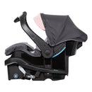 Load image into gallery viewer, Side view of the Baby Trend Secure-Lift 35 Infant Car Seat with handle rotated in the anti-rebound bar position