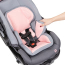 Load image into gallery viewer, Baby Trend Secure-Lift Infant Car Seat comes with removable body inserts