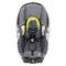 Baby Trend EZ Flex-Loc Infant Car Seat in gray and green color