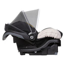 Load image into gallery viewer, Baby Trend Ally 35 Infant Car Seat with Cozy Cover with two panel canopy for shade